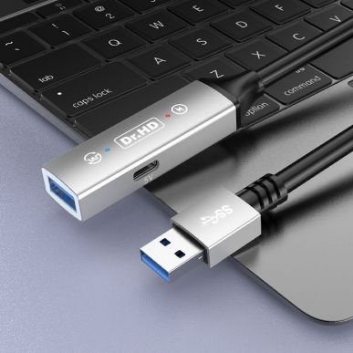 Удлинитель USB Dr.HD / Type-A - Type-A / USB 3.2 - 5 м